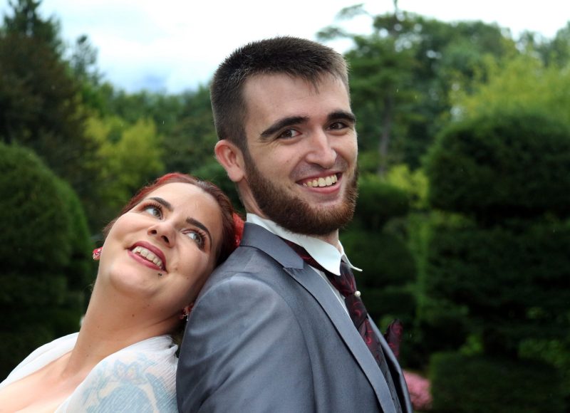 Photographie de ma femme le jour de notre mariage le 2 septembre 2017